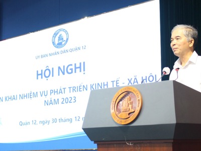 Conference on implementation of socio-economic development tasks in 2023